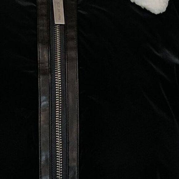 Peace Love World Women's Jacket Sz L Label Showstopper Coat Black A625702 - Picture 6 of 8